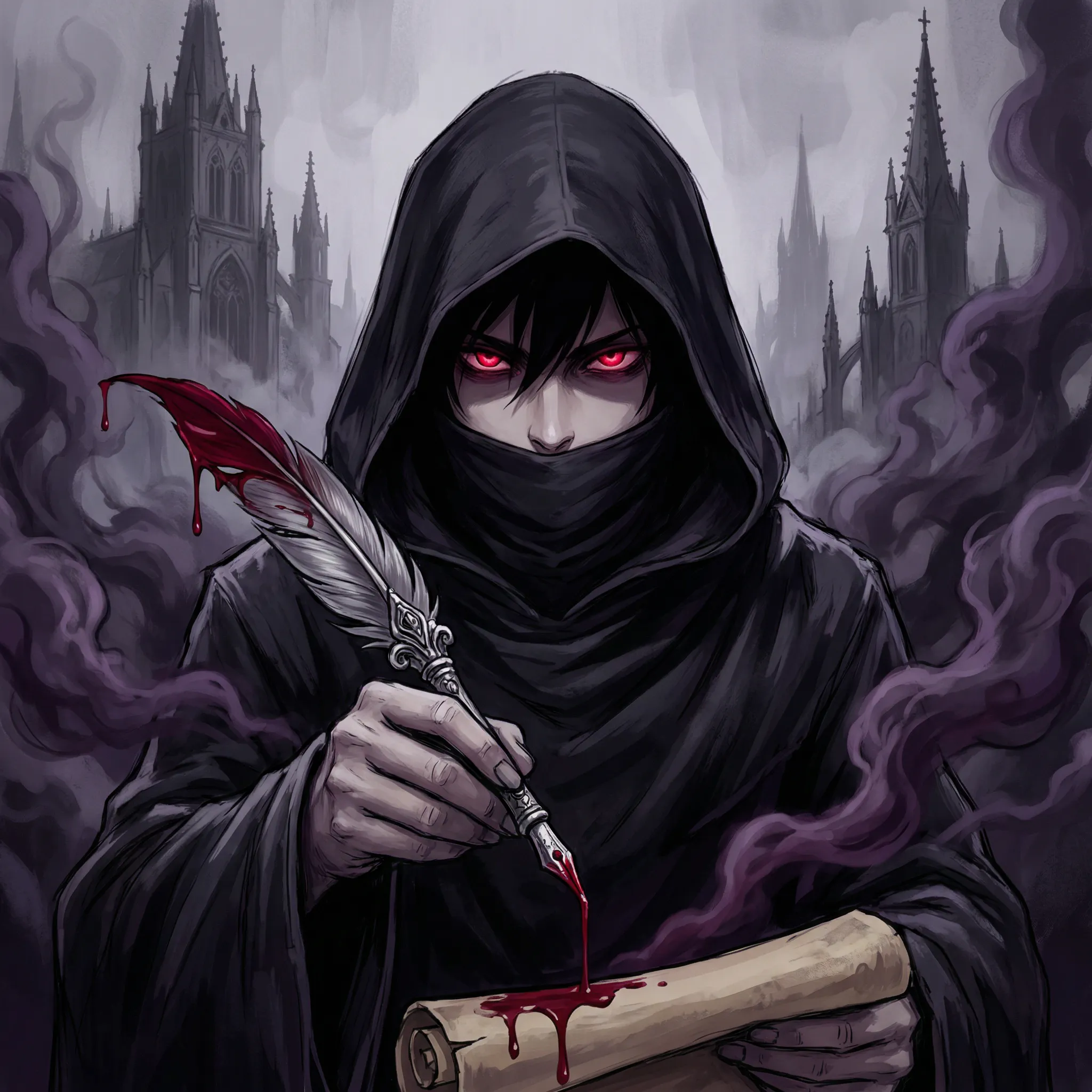 h动漫 创作者 血墨